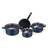 Eco- healthy non-stick coating easy cleaning pot pan cookware set