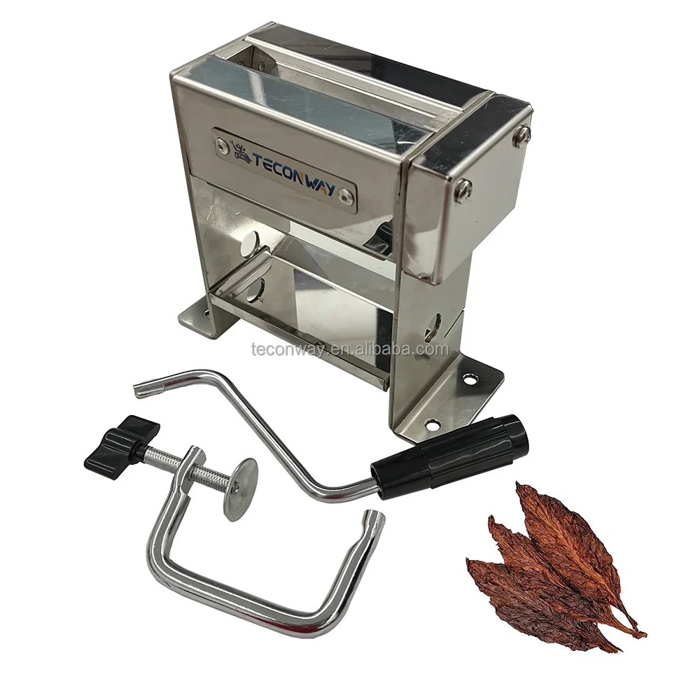 hand crank tobacco shredder Original ProducerCopper Comb Customized Precise Manual Herb Leaf Shredder  Knife for Tobacco Leaf