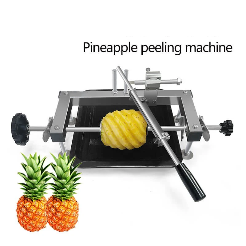 Stainless Steel Pineapple Skin Peeling Peeler Machine Pineapple Pitting Machine 