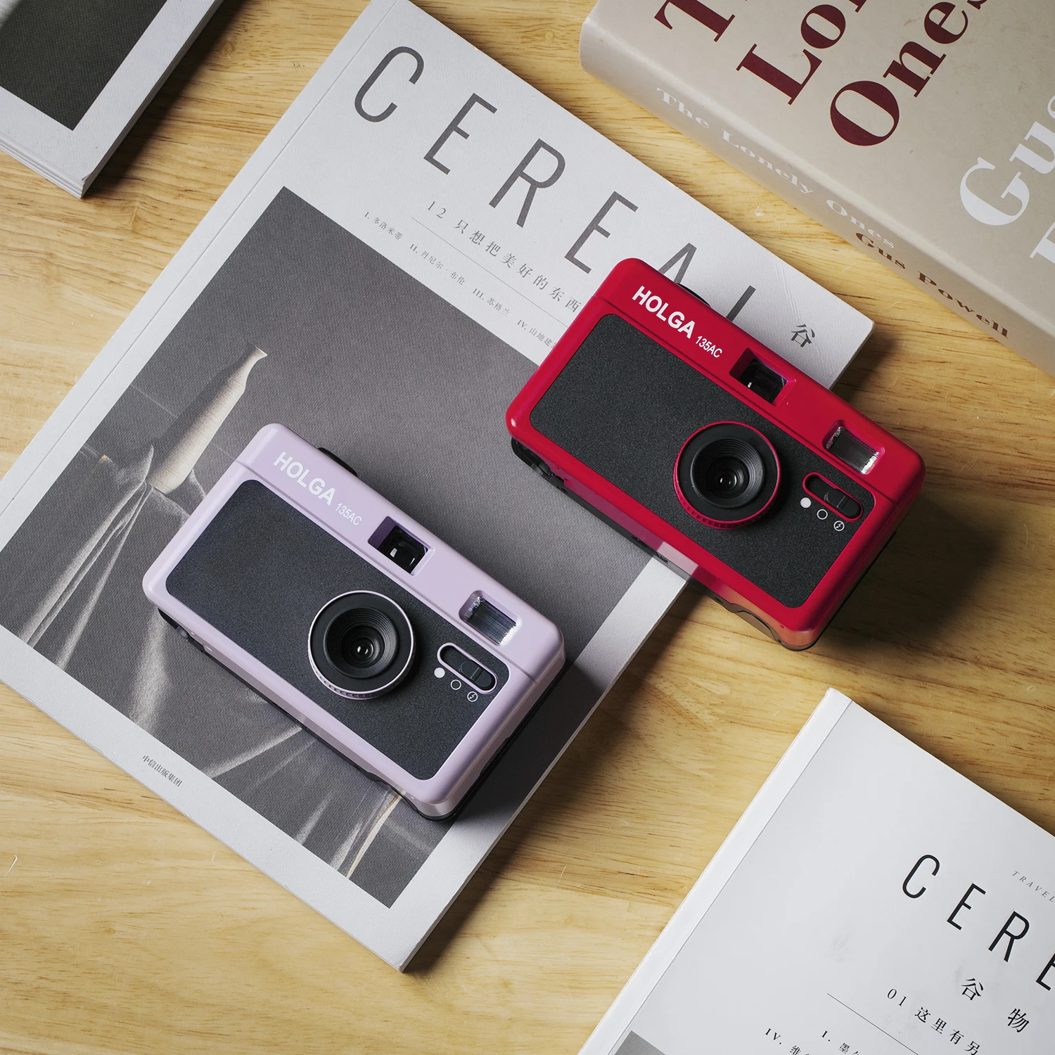 Holga Reusable Cheap 35mm Film Camera Manual Point And Shoot Built In