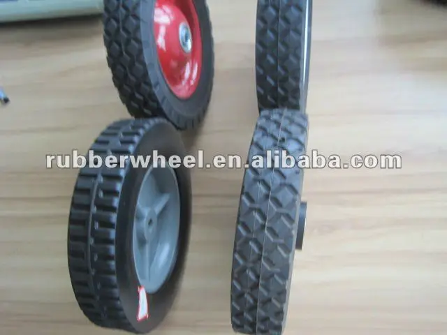 - 648.257.1530G 10 in Albion Solid Rubber Wheel Dia 550 lb 