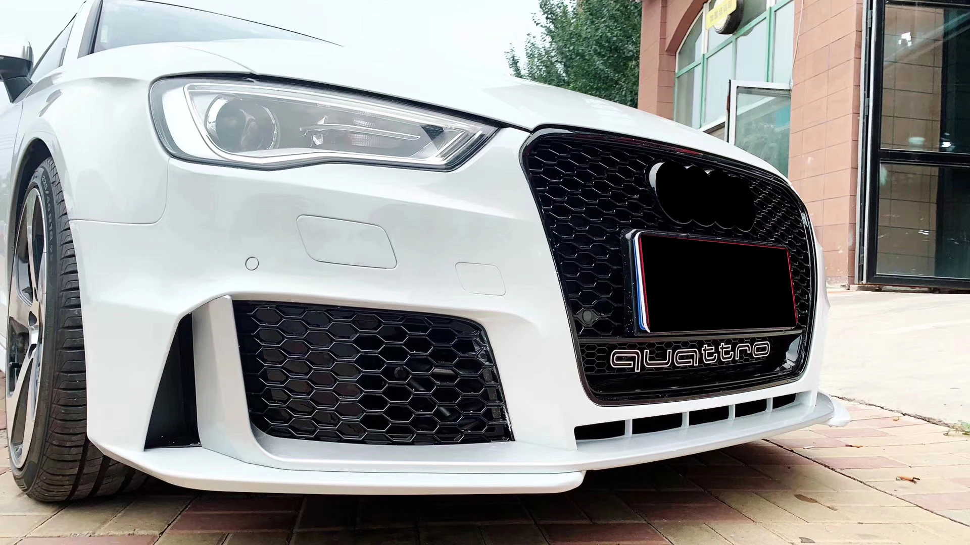 Parachoques Delantero Rs3 Estilo Con Grill