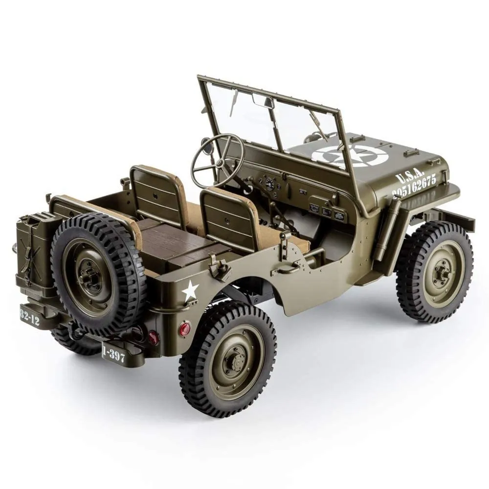 Hobby RC Truck US ARMY Rochobby FMS WW2 1/6 MB Scaler Willys Jeeps 4WD