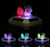 9CM 360 Degree Rotating Solar Power Jewelry Display Stand LED Rotating Turntable