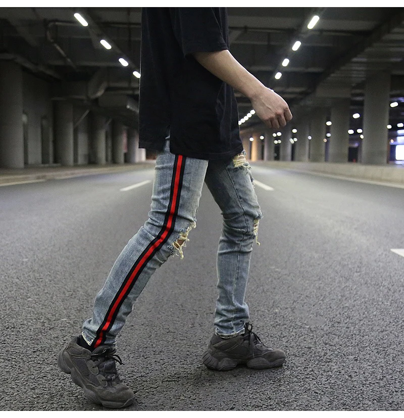 strip jeans for men