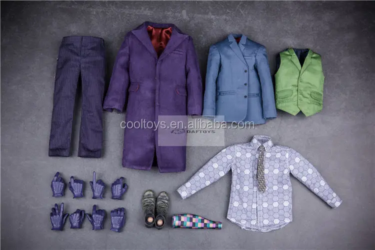Daftoys The Joker 1/6 Scale Clothes Set No Body Head Accessories Instock -  Buy Daftoys,Joker,Accessories Product on Alibaba.com