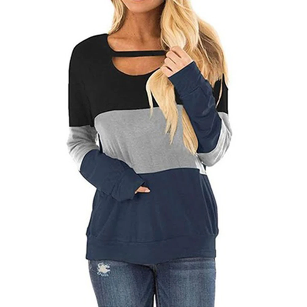 
Women Colorblock Top. Plus Sizes Available Comfortable Sleek design 