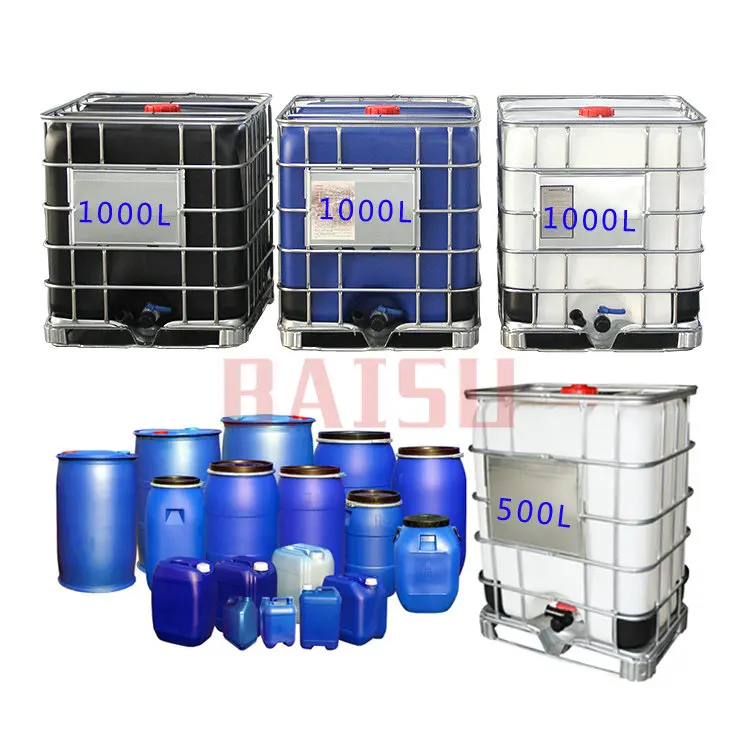 1000l Ibc Plastic Stackable Mobile Chemical Mixing Tank Chemical