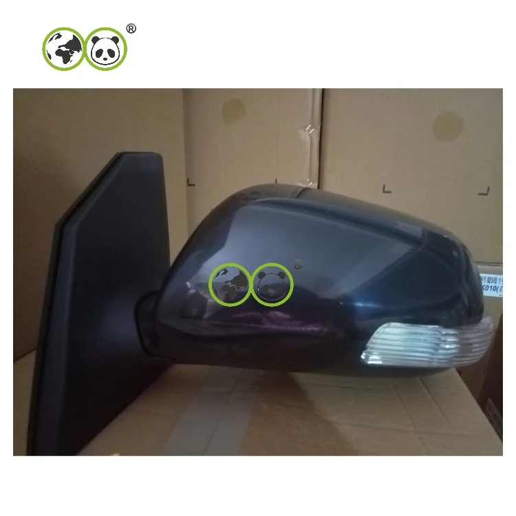 High Quality 7 Wire Foldable Indicator Car Mirror Rear View Mirror For