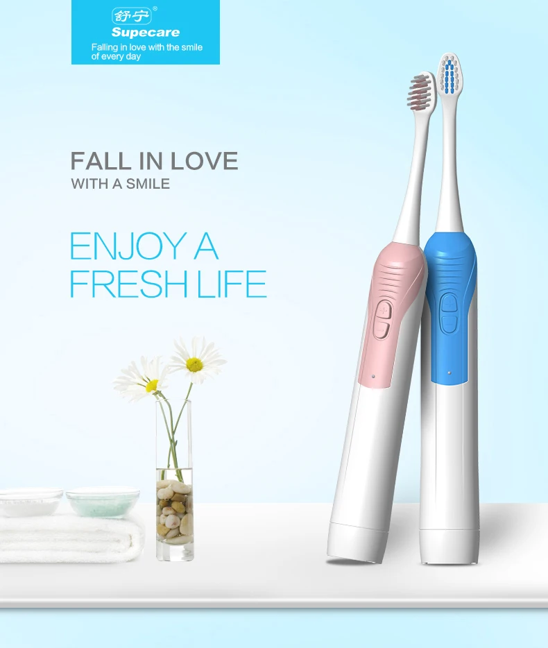 
New Professional Portable Sonic Heads Electric Tooth Brush for adult Electronic Automatic Toothbrush 