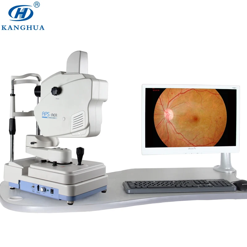 
High Quality Kanghua Angiography CE fundus camera fluorescence For Ophthalmology 