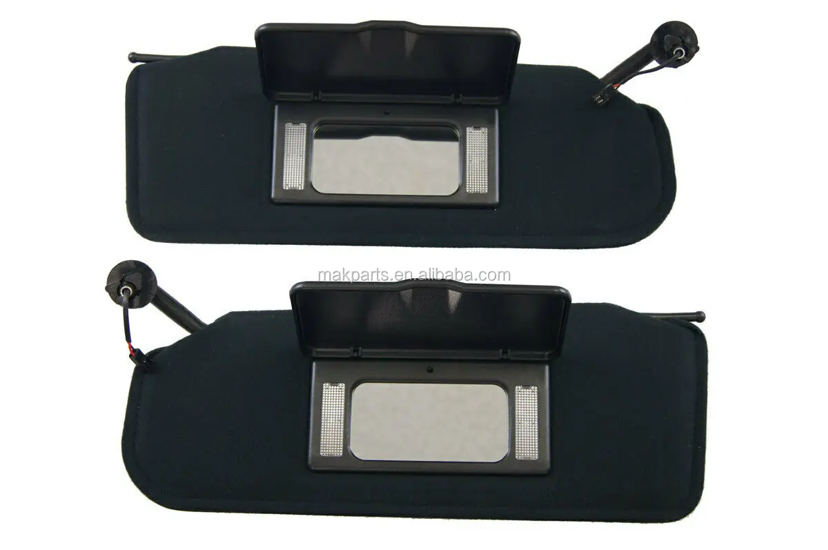 Corvette C5 10442033 Sun Visors Rh Passenger Side With Lighted Vanity
