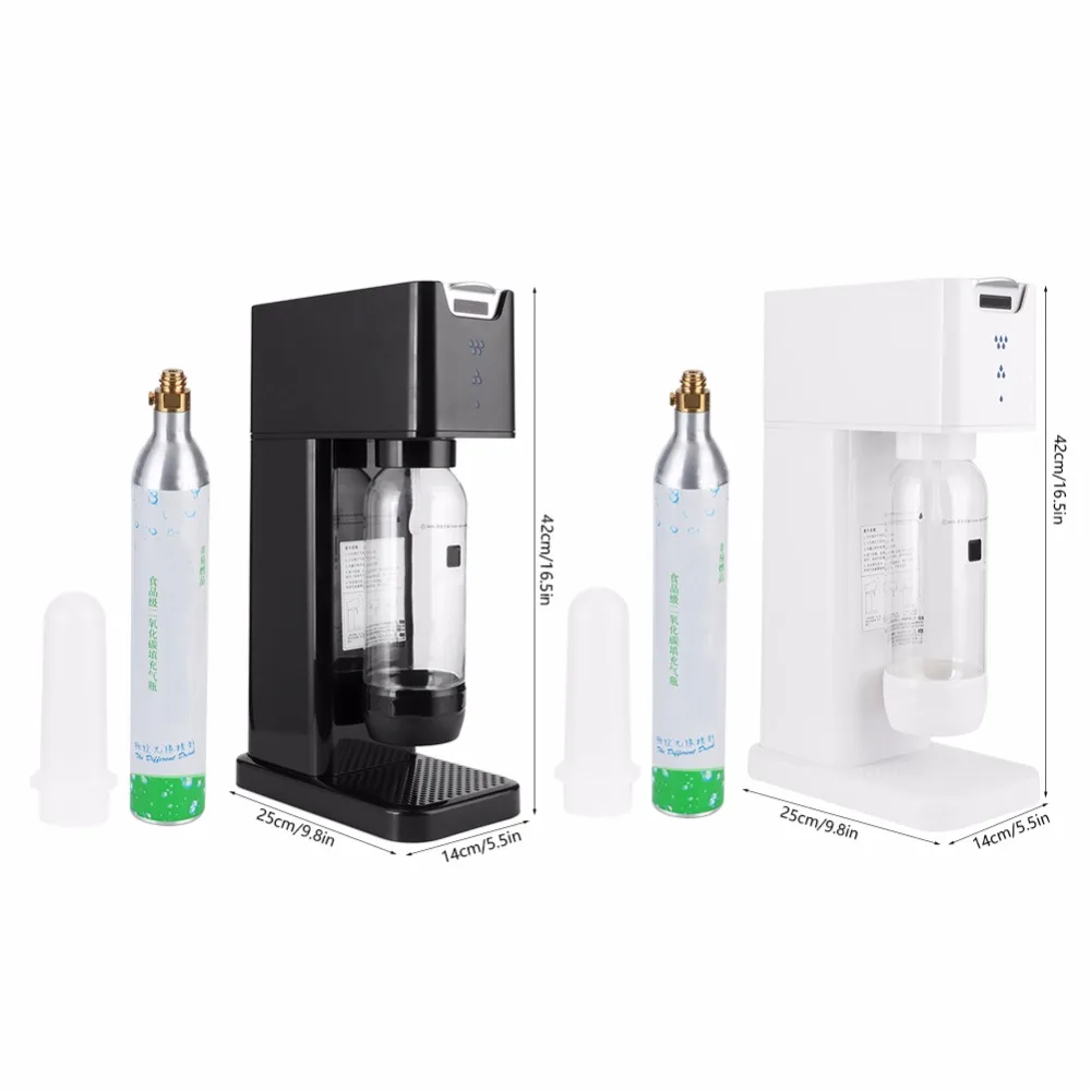 0.6l Soda Maker Commercial Cold Drink Carbonated Bubble Water Machine ...