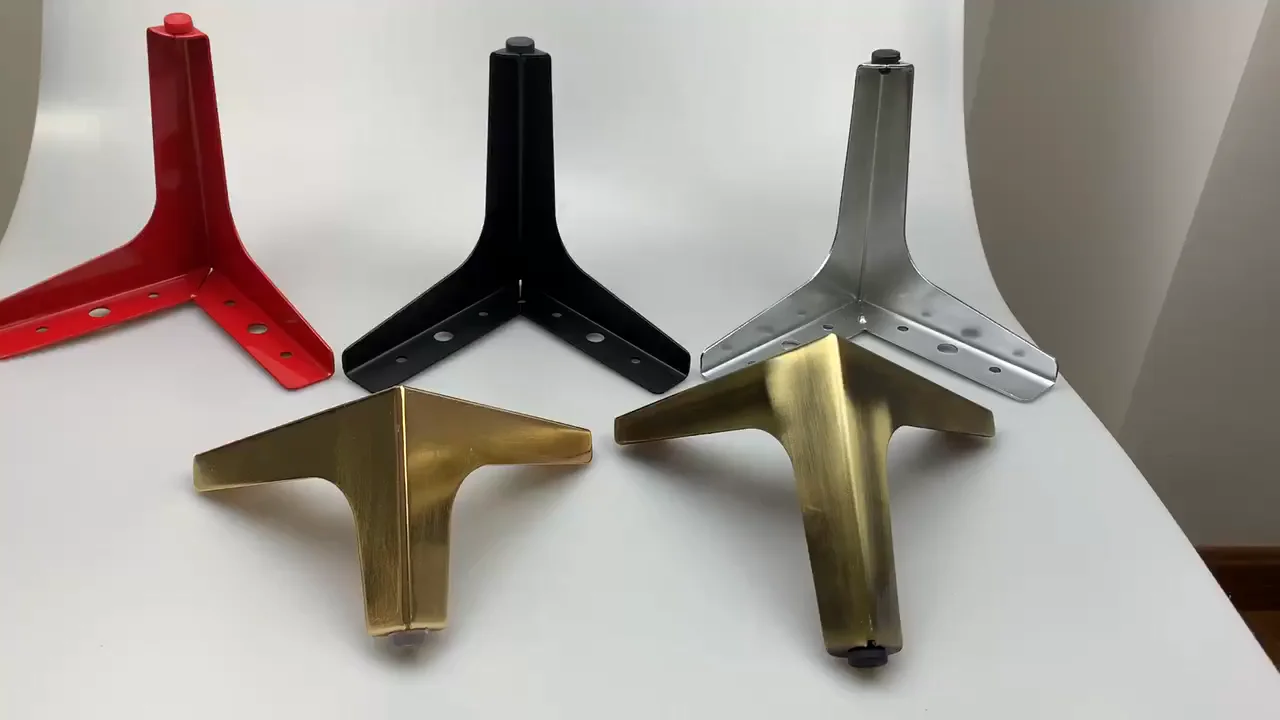 Hot Sale Chrome Plated European Style Stainless Steel Furniture Leg