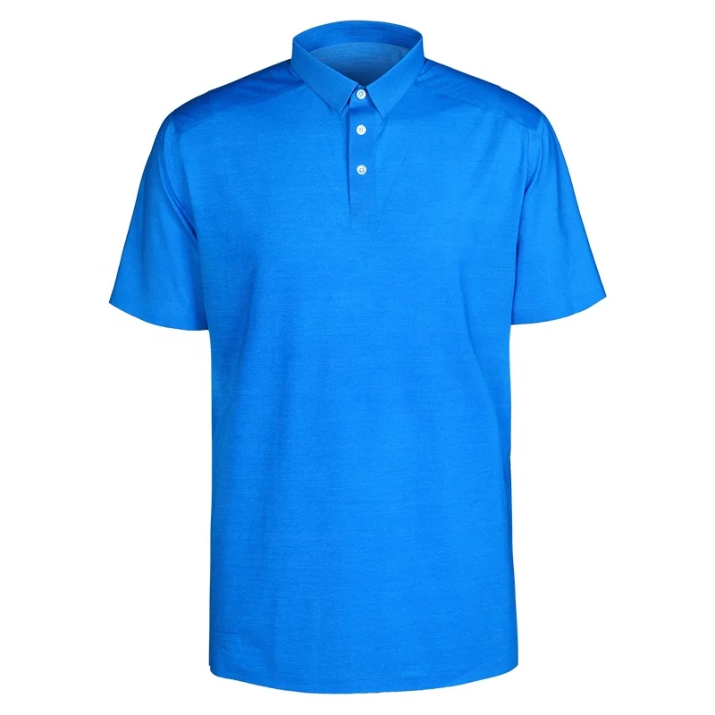 Men's Regular-fit Golf Polo Shirt Seamless Comfort Quik-dry Strech ...