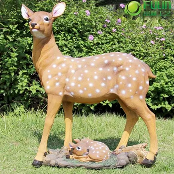 outdoor resin deer