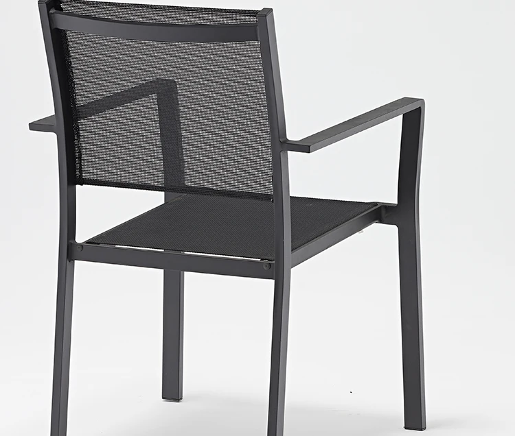 American Style Stock Outdoor Furniture Square Wooden Garden Dining Table Set.jpg