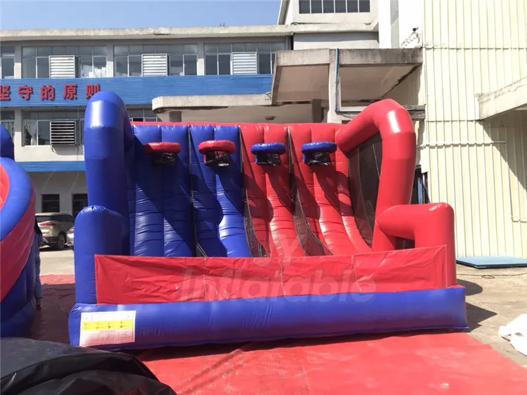 blow up basketball court