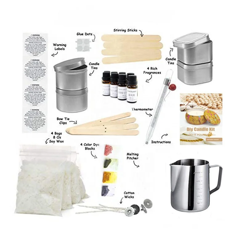 Diy Candles Making Kit Supplies Craft Tools - Buy Diy Candle Kit,Diy ...