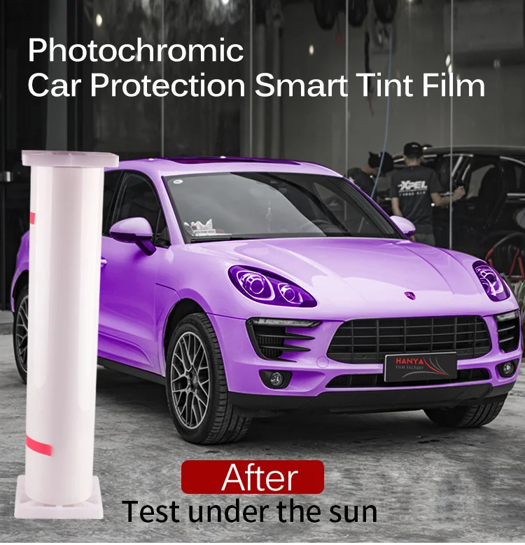 New Arrival Photochromic Tint Film 1.52x15m Car Paint Protection Film