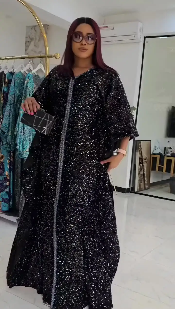 kaftan dress winter Winter Fall Dresses for Women Long Sleeve Plus Size Boho Vest Dress Ladies Beach Floral Maxi Kaftan Dress