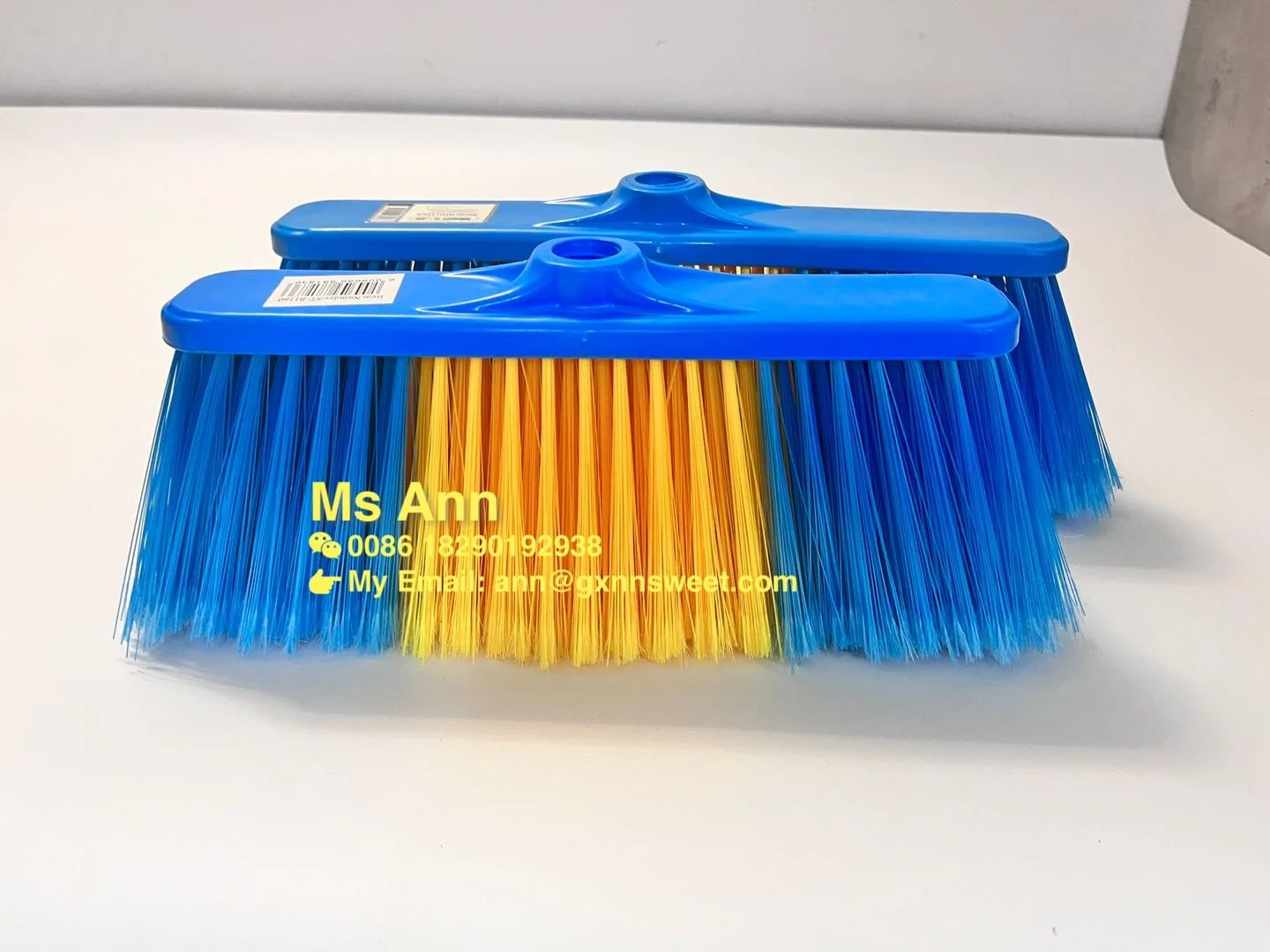 Household Outdoor Factory Supply Cheap Sweeping Broom Set With Wood