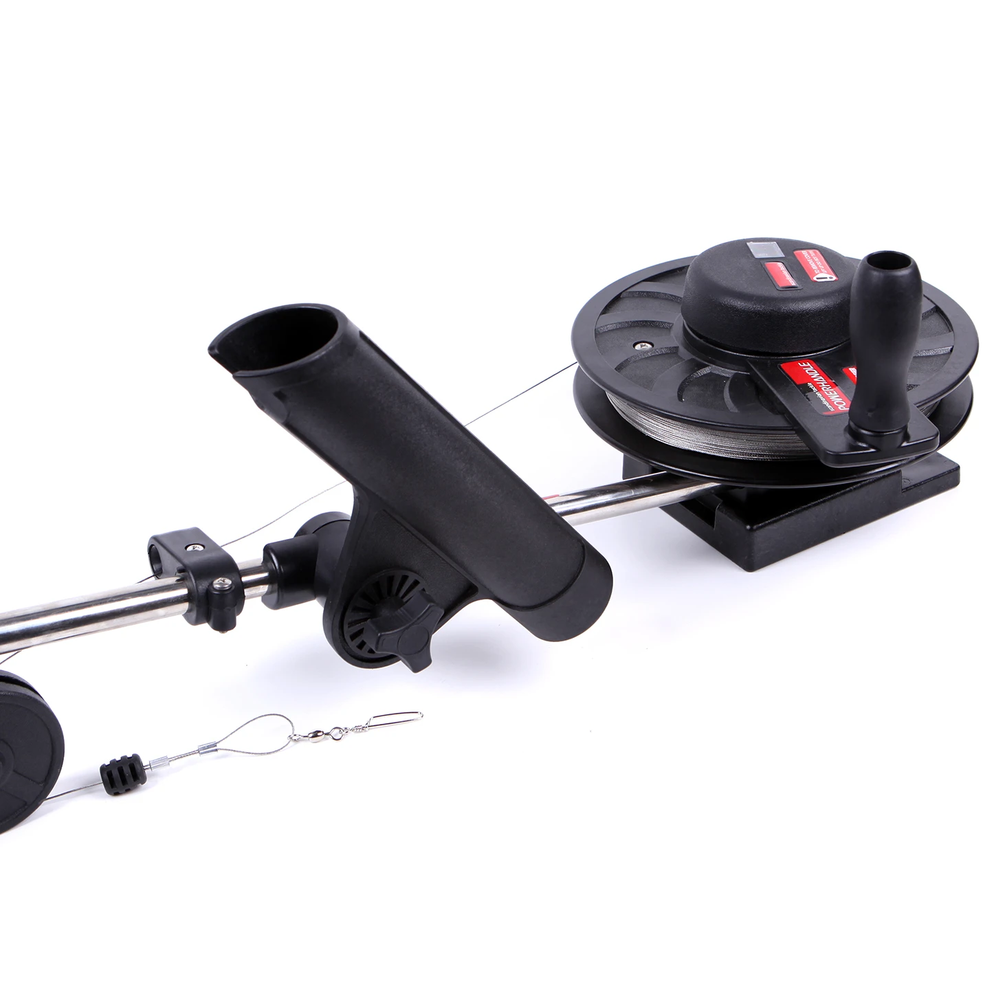 2 Poids De Pêche Tru Trac 8 Lb, Boules De Canon Noir, Pour Downrigger - Occasion