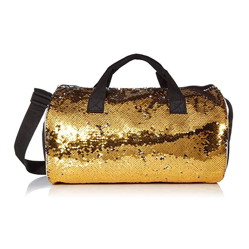 gold dance bag