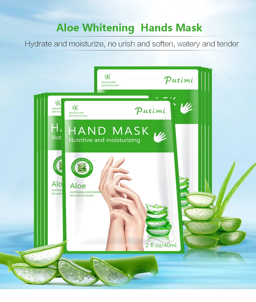 aloe vera hand mask