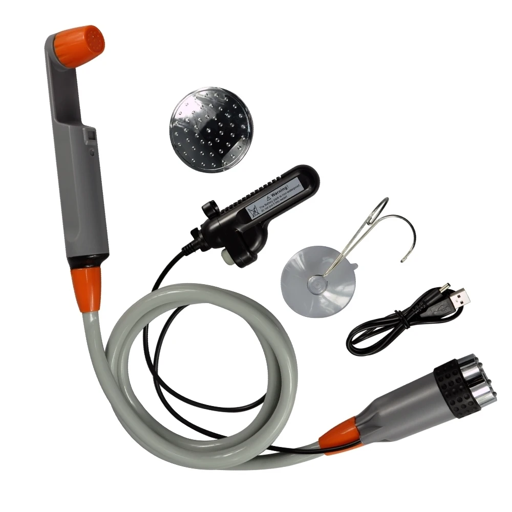 Portable Smart Shower Compact Handheld Rechargeable Outdoor Shower Head Perfect for Bathing Outdoors Gardening, Boating, Fishing manufacture