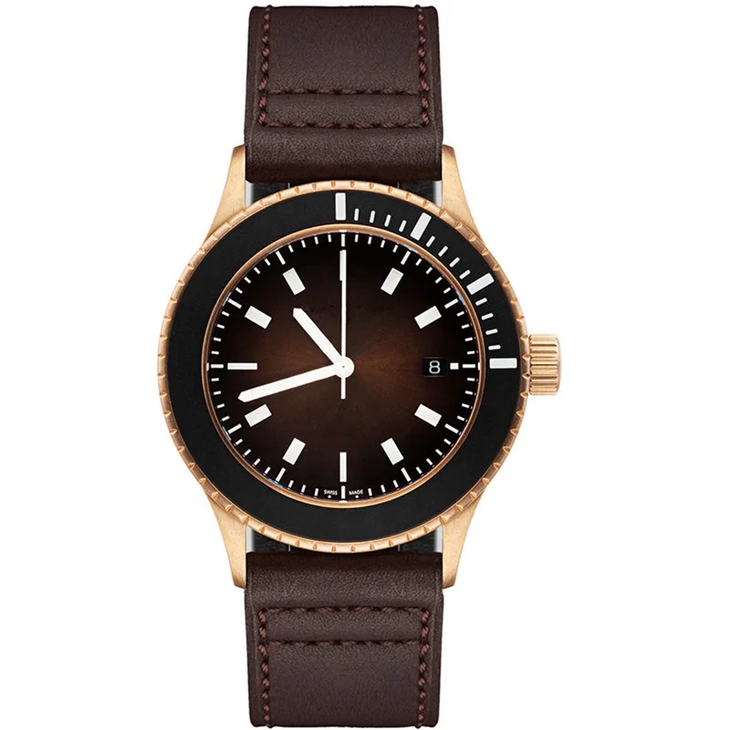 Divers Mans Watch With Case Bronze Ceramic Bezel Oem Watches Buy