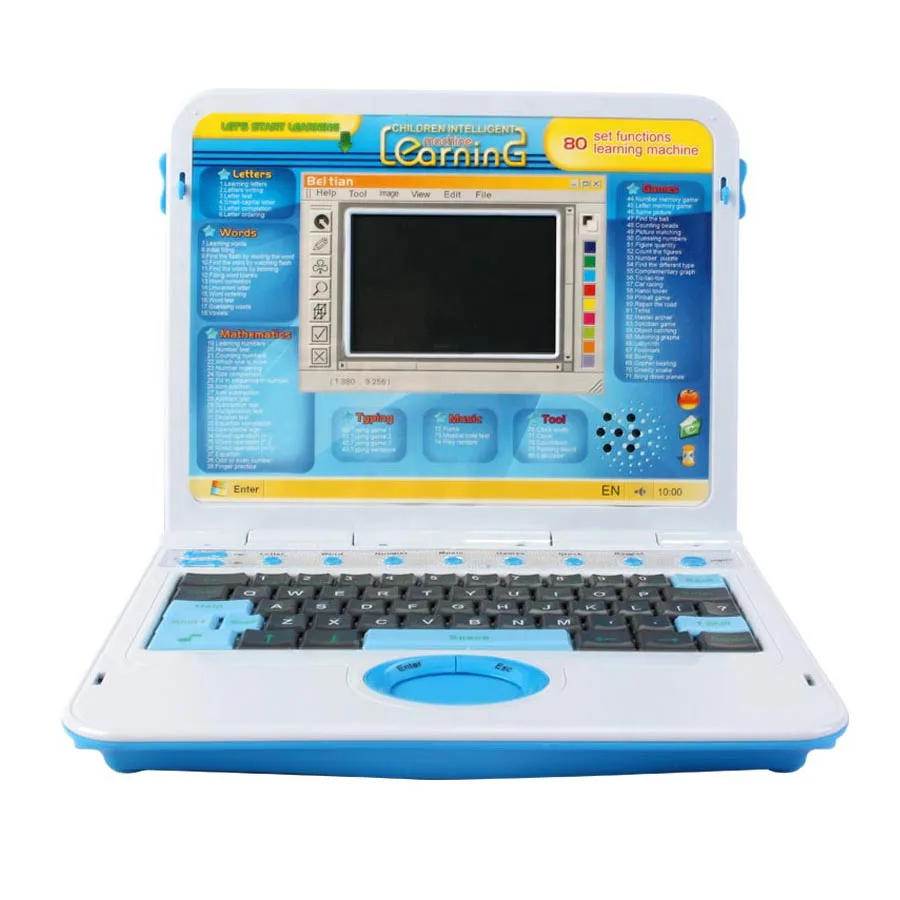 Laptop Chinese English Learning Computer Spielzug Toy Lernmaschine für Kinder 