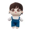 Factory Price hot selling hip crowd 20cm Idol Plush Toys Soft plush stuffy toys clothes for dolls new christmas gift