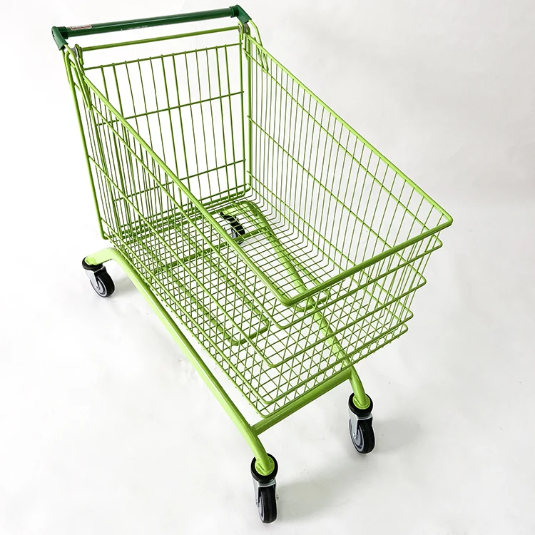 超市手推式购物车便利店购物推车座位