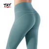High Waist women yoga capri plus size Cropped leggings for yoga fitness running