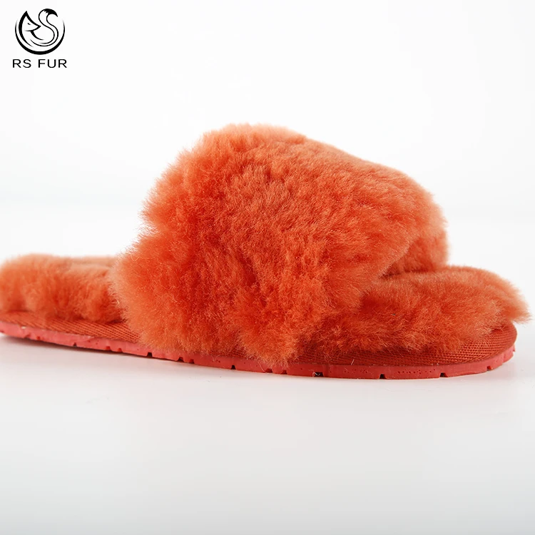 sheepskin bedroom slippers