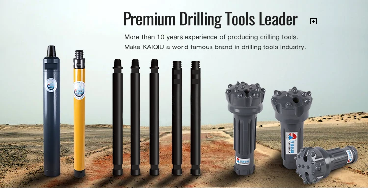 3 1/2" API REG DTH water well drifter drill pipe rod