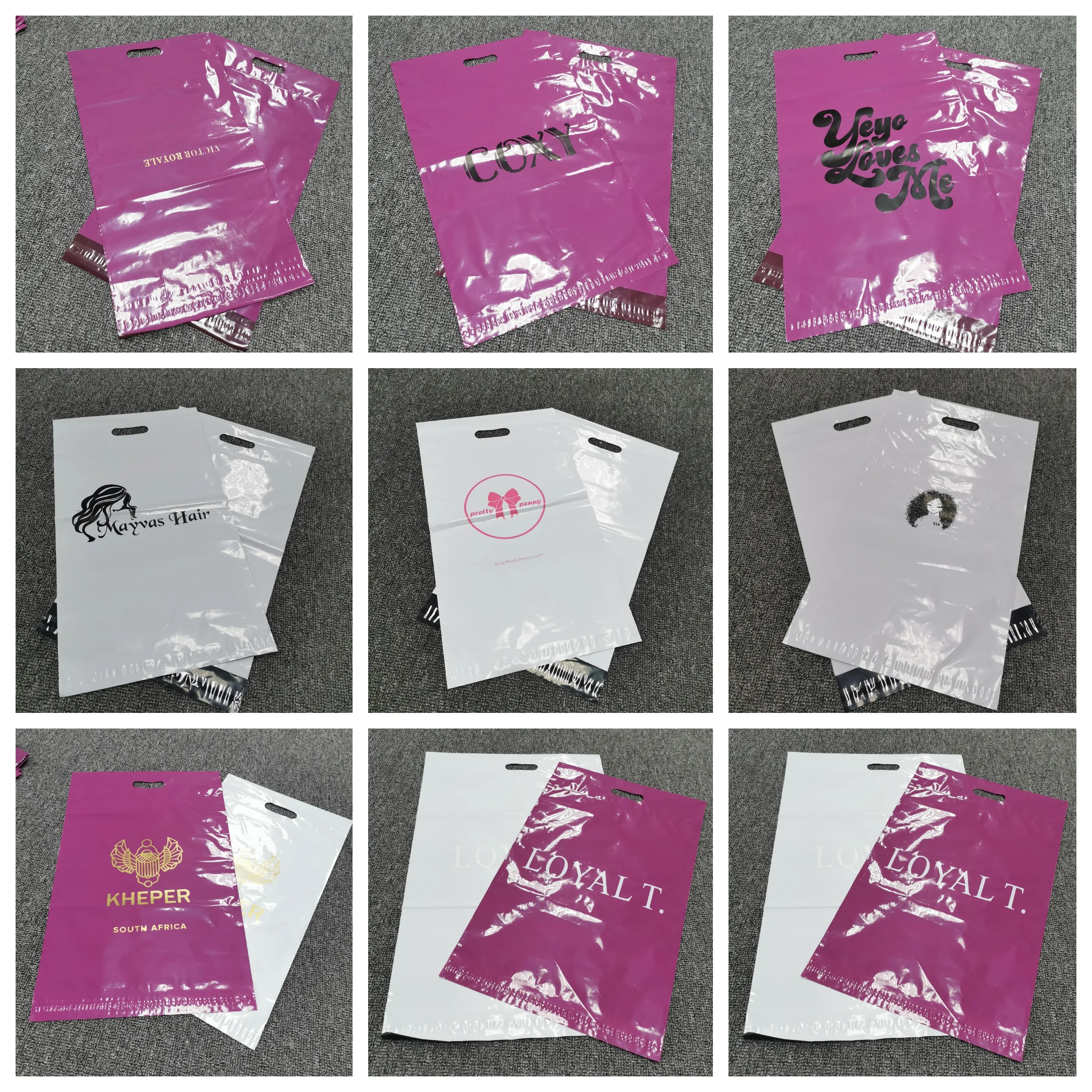 Plastic T Shirt Clothing Delivery Poly Bag Custom Compostable Mailing Bags Printing Envelope