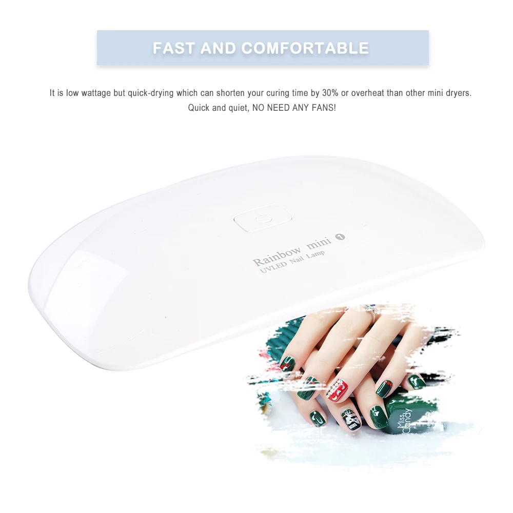 Egg Shape Nails Polish Dryer Nail Art Hand Held 1 Piece T2 72W Uvled Sally Beauty Supply Ultrafast Portable Led Kids Set W