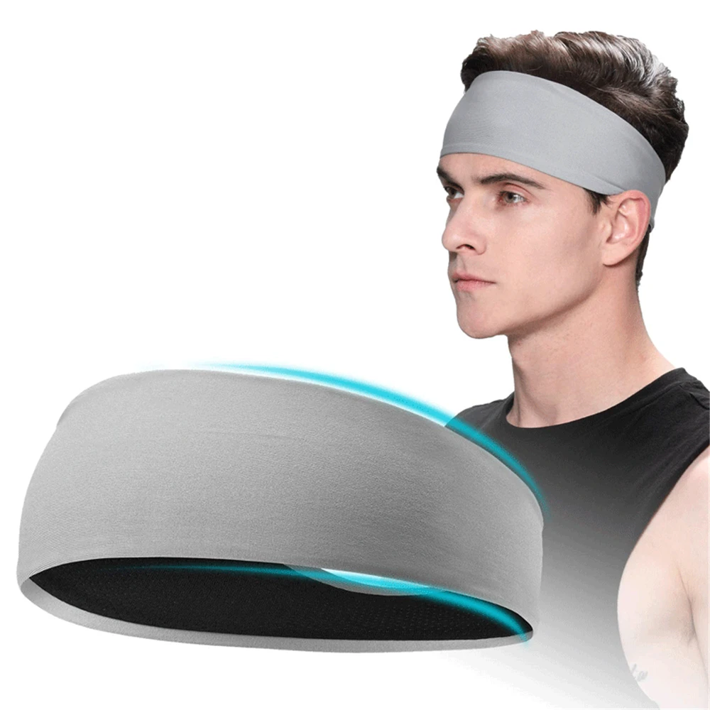 定制高品质健身运动安全运动头带弹力弹性瑜伽跑步头套