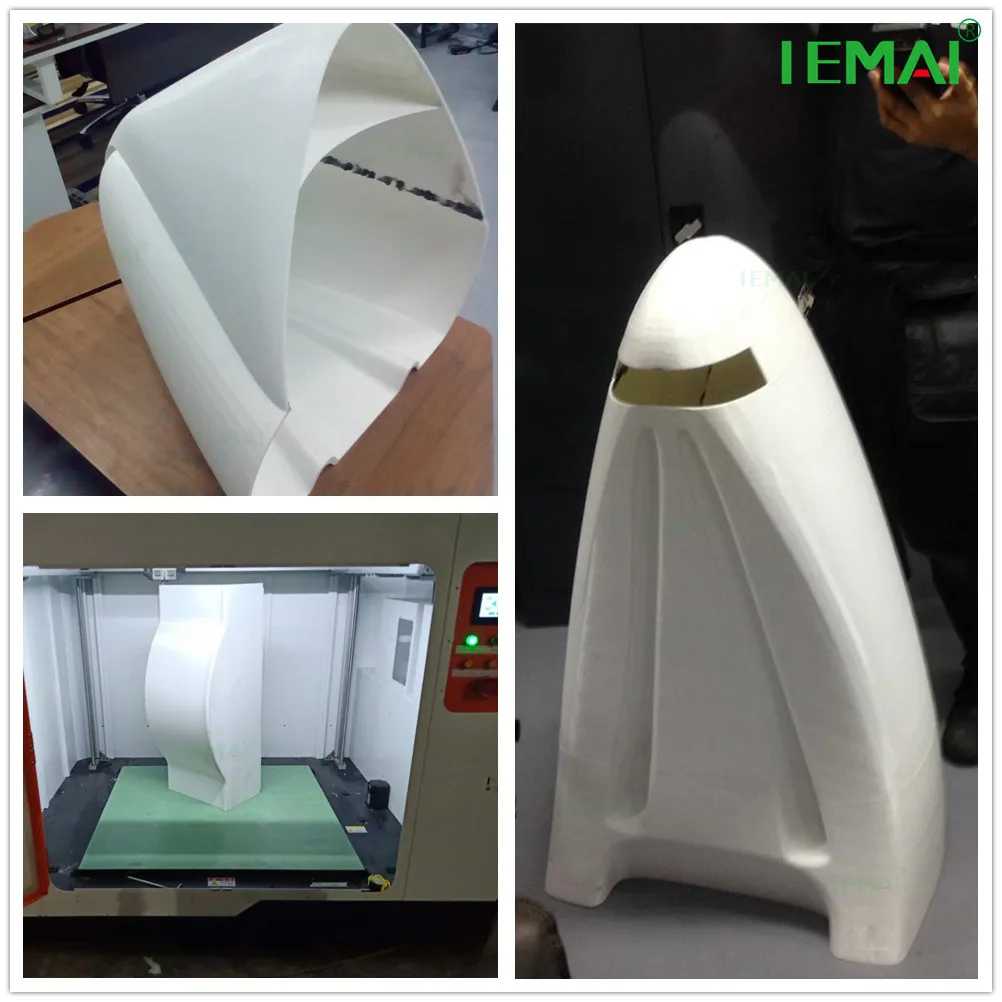 Large Format 3D Printer 1000x1000x1000 Mm Industrial 3d Printer , professional FDM 3 D machine 1m