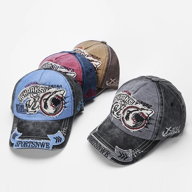 Cotton Embroidered Hats 