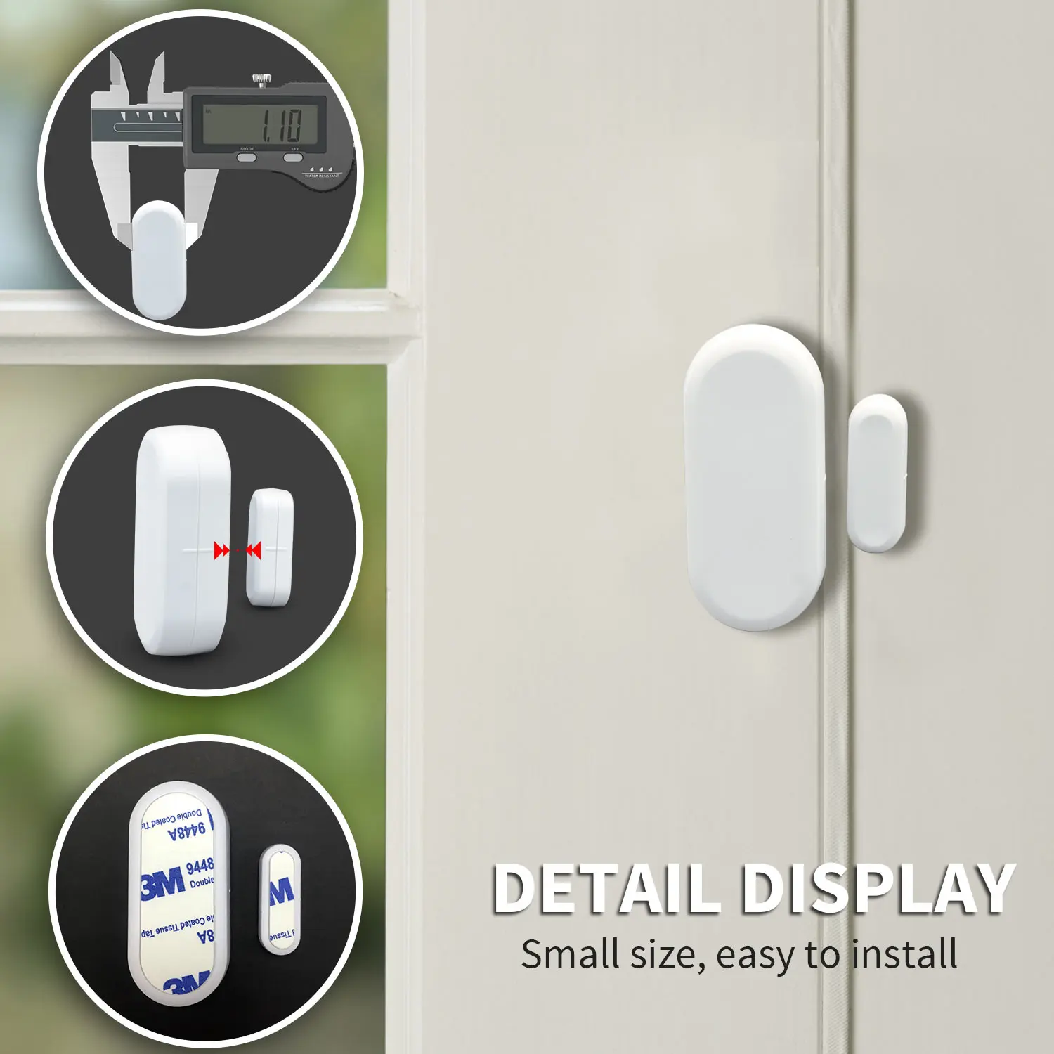 Evalogik Smart Home Zwave Door Open Close Sensor 433mhz