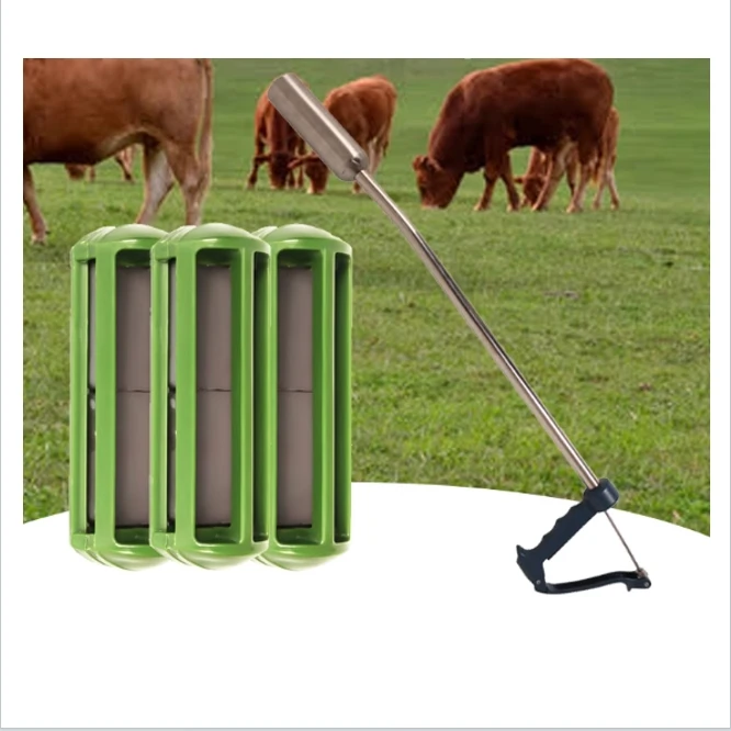Cattle Magnetic Cage Dispenser Rumen Iron Extractor For Cattle Dosing ...