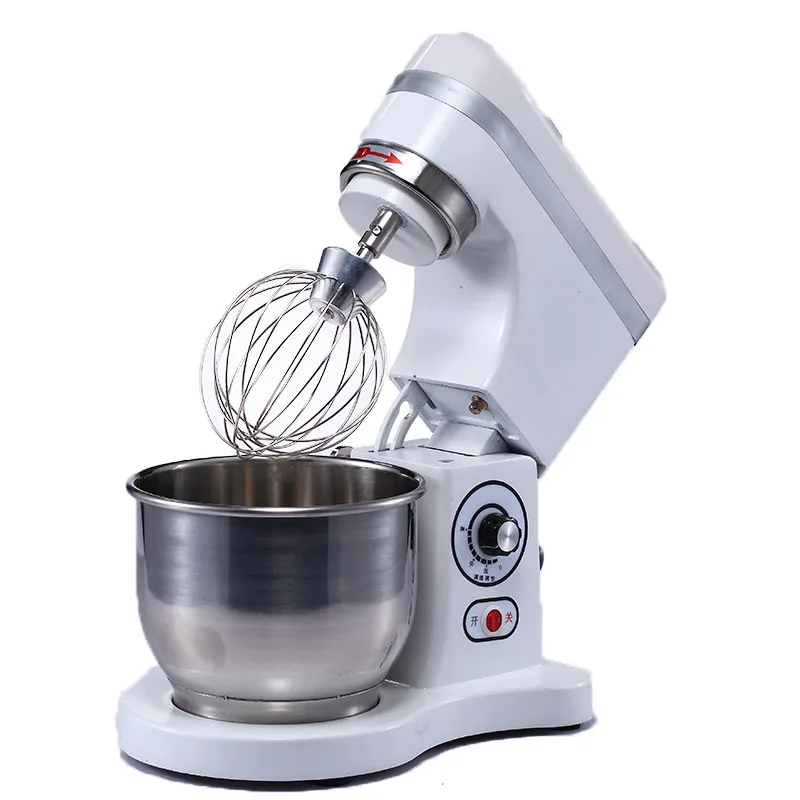 Mini Commercial Mixer Machine 5L  Multi Function Kitchen Equipment for Bakery Cake Decorating & Home Use