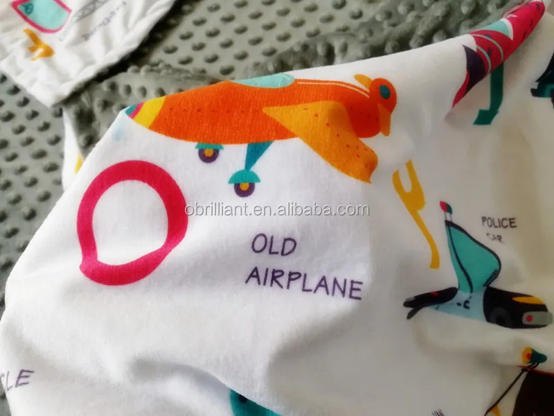 Plush Minky Dot Blanket