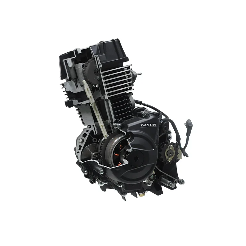 The Crankcase Adopts A Motorcycle Engine With Enlarged Oil Pan And Low