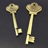 LW5 brass painted custom blank pattern vintage cheer theme wholesale key
