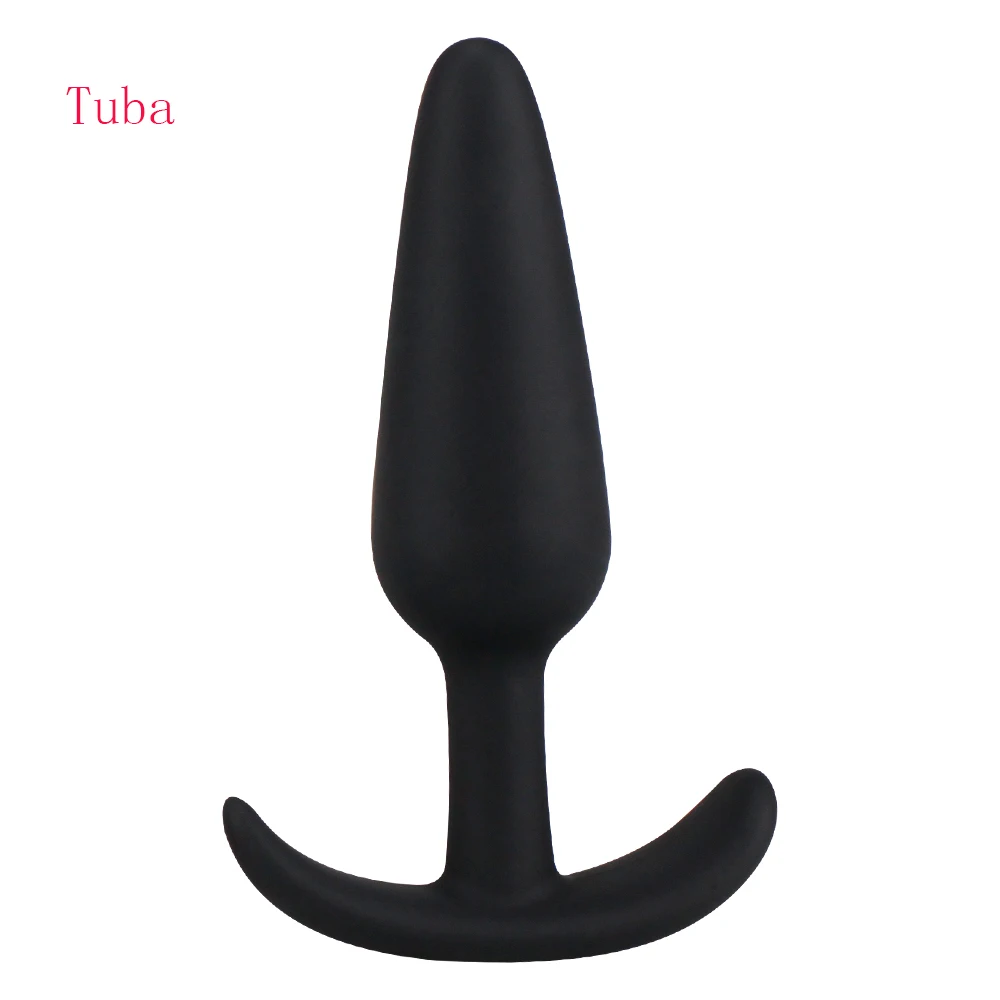 100% Silicone Unisex Huge Butt Plug Gay Anal Plug For Couple