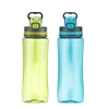 Amazon Hot Selling Customized Locking Space Cup Automatic Cover Gift Portable Tritan Plastic Sports Bottle